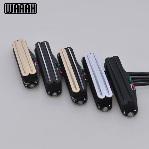 Image of 1Pcs Ceramic Rail Humbucker Hot Dual Rails Guitar Pickup Black White Yellow Color For Electric Guitar Parts