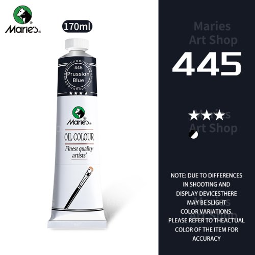 Imagen de Pintura al óleo de Marie, tubo grande de 170ml/5,95oz, suministros de arte para pintura en lienzo, h...