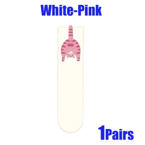 1Pairs-White Pink