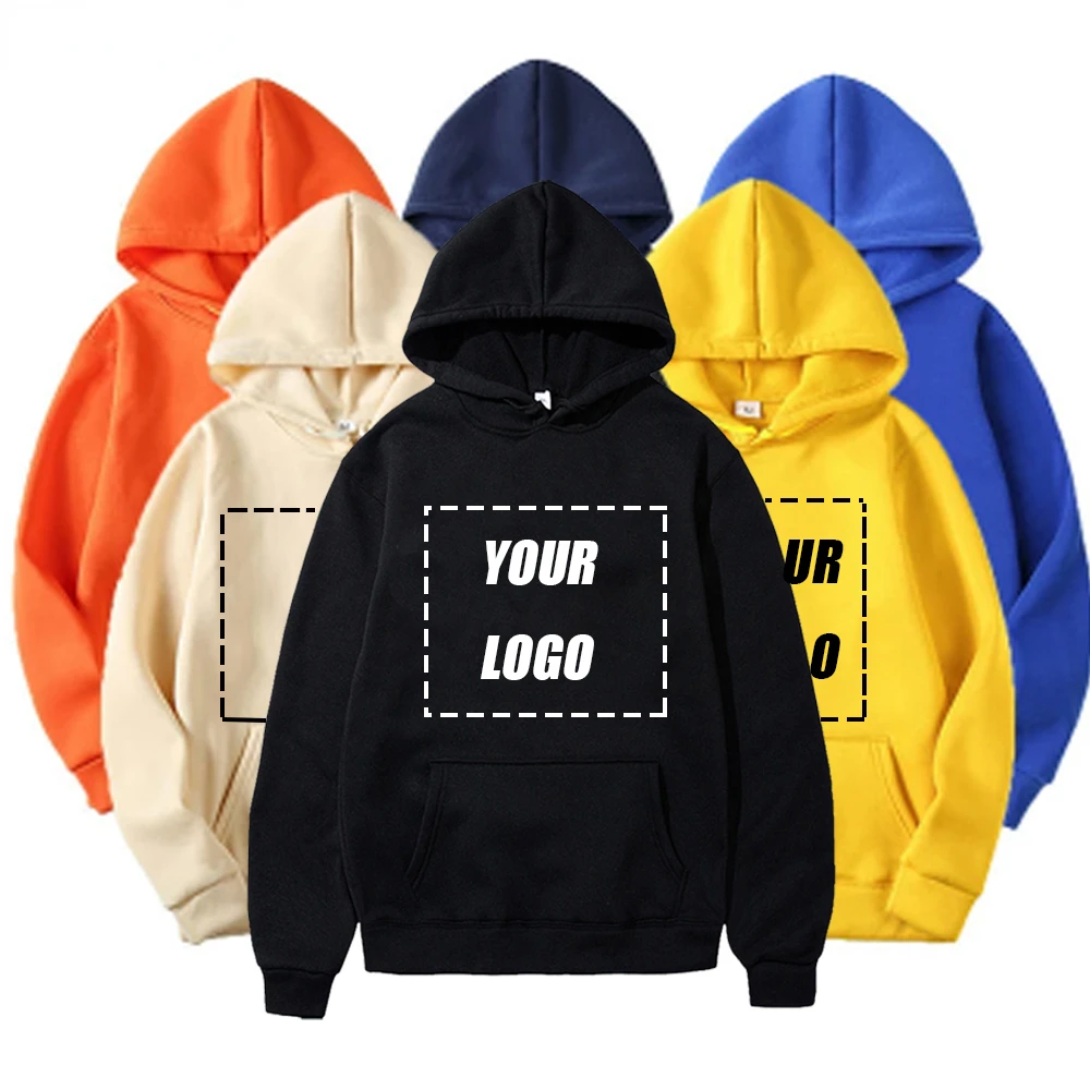 Immagine di Vendita calda Felpe con cappuccio personalizzate Uomo Progetta il tuo logo In pile con cappuccio Abbigliamento Donna Harajuku Capispalla Y2k Taglia Felpa con cappuccio XS-3XL