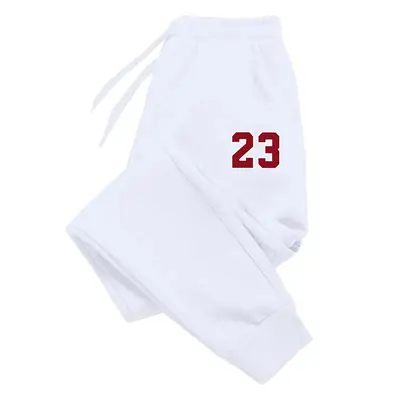 Image de Pantalon de Jogging Imprimé Smile - Hiver Chaud & Élégant