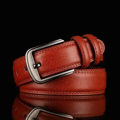 Image de Ceinture Homme en Cuir Vachette - Élégante & Durable