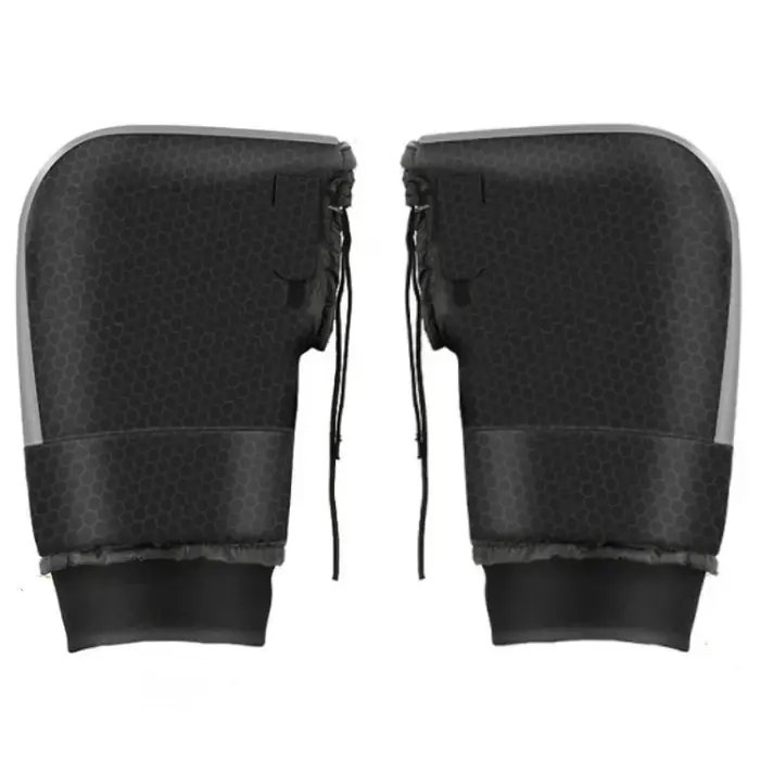 Image de Manchons de Guidon Imperméables Hiver - Gants Thermiques Moto & Vélo