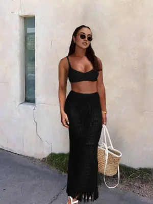 Image de Jupe de Plage Sexy avec Franges - Cover Up Été 2024