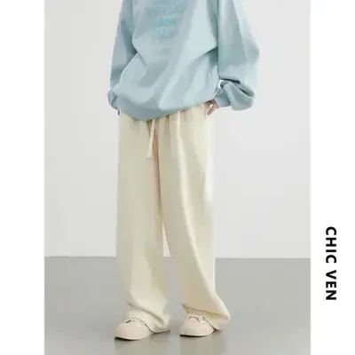 Image de Pantalon Femme Streetwear Taille Haute - Tendance Automne-Hiver 2025