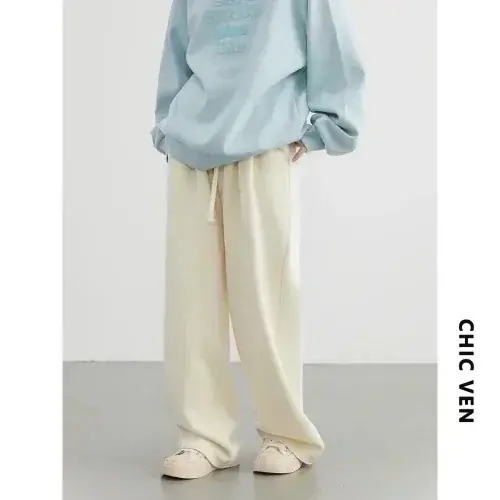 Image de Pantalon Femme Streetwear Taille Haute - Tendance Automne-Hiver 2025
