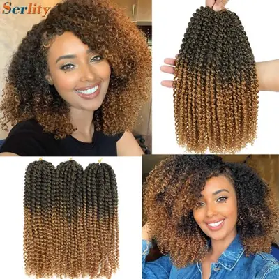 Image de Cheveux Crépus Tressés - Marlybob Courtes & Bouclées