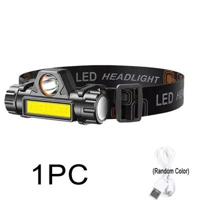Image de Lampe Frontale Ultra Lumineuse Rechargeable USB