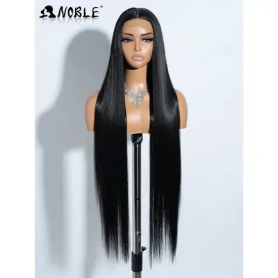 Image de Perruque Lace Front Synthétique Blonde Ombrée 38" - Style Naturel & Élégant