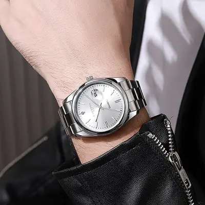 Image de Chronos - Montre Homme Luxe Étanche avec Date et Lumineux