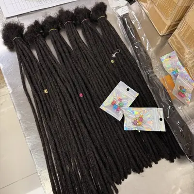 Image de Dreadlocks 18" Cheveux Humains - Extensions Crochet pour Hommes & Femmes