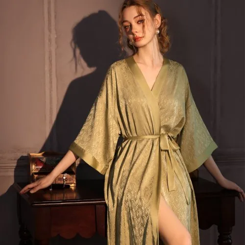 Túnica larga verde A