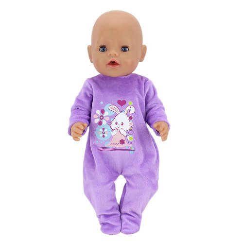 Bild von Neue Baby-Puppen-Kleidung für 43 cm Reborn-Baby-Puppe – Elegantes Outfit für 17-Zoll-Bebe-Puppe mit passenden Anzügen