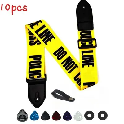 Image de Kit Guitare Complet : Sangle + Plectres + Accessoires