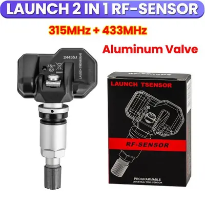 Image de Capteur TPMS 2 en 1 315/433 MHz - Programmation Illimitée