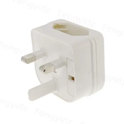 Adaptateur Prise EU vers UK - Voyage & Électricité