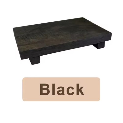 Image de Plateau en Bois Multifonctionnel - Déco & Rangement Salle de Bain & Cuisine