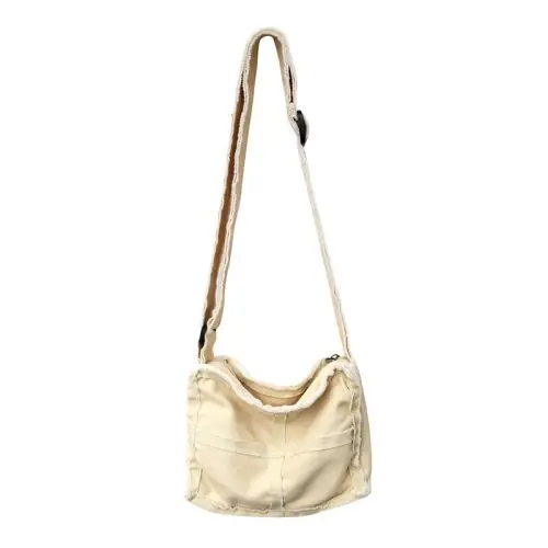 Image de Sac Bandoulière Vintage Toile - Style Rétro & Pratique