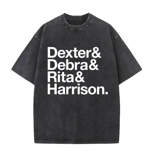 Image de T-Shirt Dexter Morgan - Style Gothique Vintage