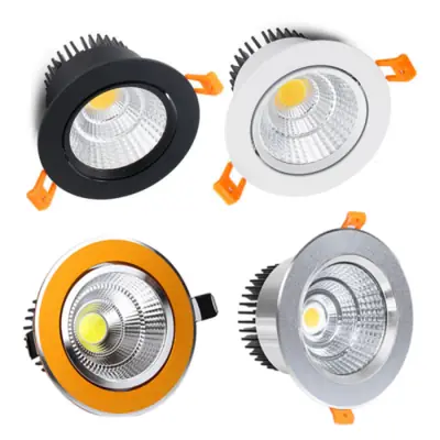 Image de Plafonnier LED Réglable 7W-18W - Éclairage Intérieur Moderne