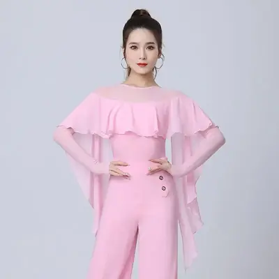 Image de Robe de Danse Latine Élégante pour Femme
