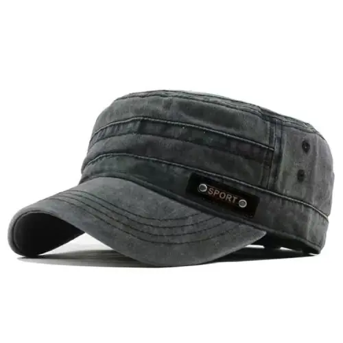 Image de Casquette Militaire Homme - Coton Lavable & Protection Solaire