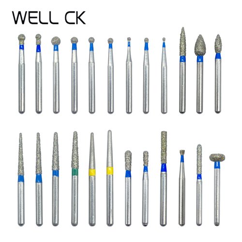 Bild von Diamantbohrer 1,6 mm – 10 Stück für Zahnarzt-Handstück