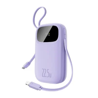 Image de Power Bank 22.5W avec Câble Rétractable USB-C & Lightning