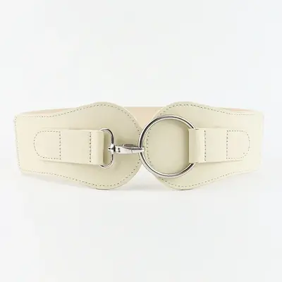 Image de Ceinture Large Vintage Élastique pour Femmes