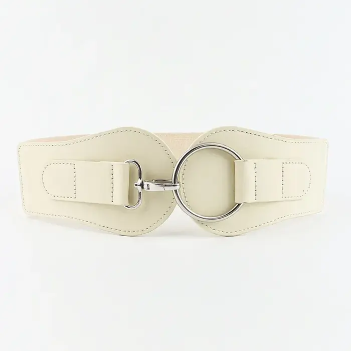 Image de Ceinture Large Vintage Élastique pour Femmes