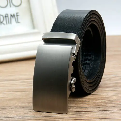 Image de Ceinture Homme Cuir Véritable - Réglable Sans Trou