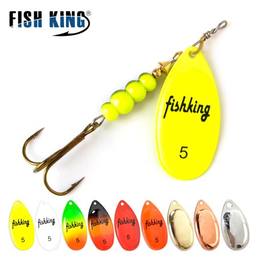Imagen de Señuelos Giratorios Fish King - Pesca de Alto Rendimiento