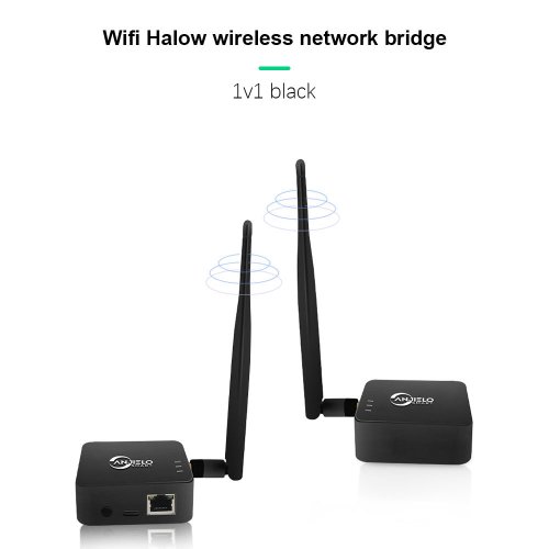 Afbeelding van Anjielo WiFi Halow Bridge – Draadloze Netwerkbrug tot 1 km
