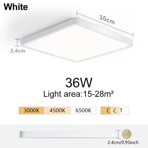 Biały 36W