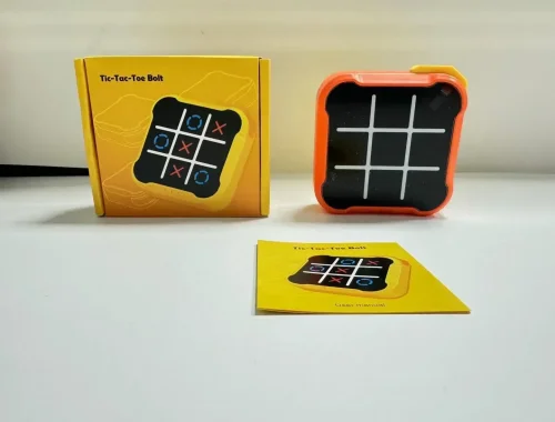 Immagine di 3 in 1 Tic Tac Toe Gioco da tavolo Bambini Giocattolo elettronico Regali Croci Gioco Memoria Formazione Giochi di viaggio portatili per bambini Adulti