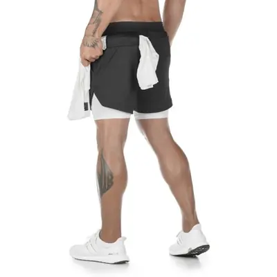 Image de Short 2 en 1 Homme Performance Sport