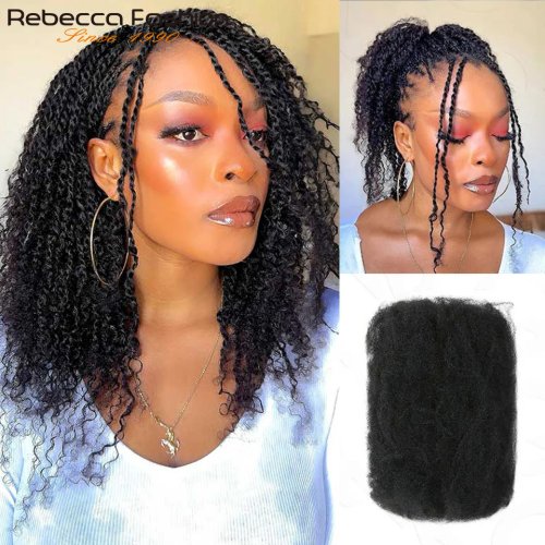 Afbeelding van Afro Kinky Bulk Echt Haar – Natuurlijke Vlechtlook