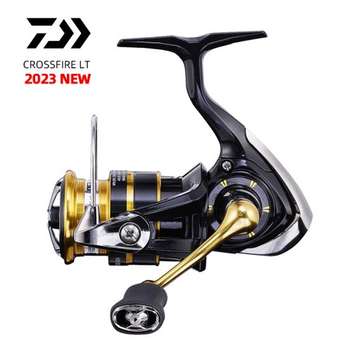 Zdjęcie 2023 nowy kołowrotek DAIWA CROSSFIRE LT Spinning kołowrotek 1000-6000 ABS Metail szpula 5-12KG moc twarda przekładnia