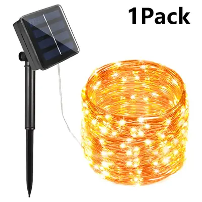 Guirlande Lumineuse Solaire LED - 7m à 32m - Étanche & décorative