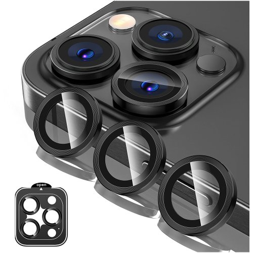 Afbeelding van Camera Lens Protector - Gepolijst Gehard Glas voor iPhone