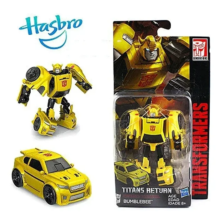 Image de Transformers Commander Level G Hornet - Robot Jouet Noir avec Volant Choc