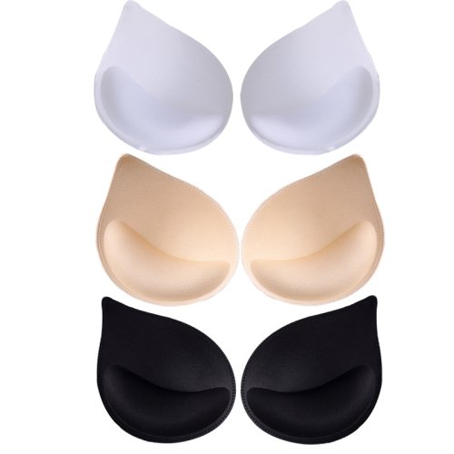 Immagine di 6 pezzi 3 paia di cuscinetti per reggiseno da donna sexy inserto imbottitura rimovibile reggiseno ri...