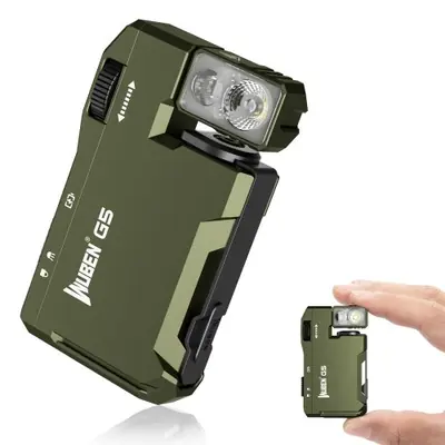 Image de Lampe torche rechargeable Wuben G5 400 lm, lumière RGB, compacte