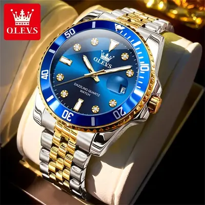 Image de Montre Homme Quartz Étanche - Style Business & Lumineux