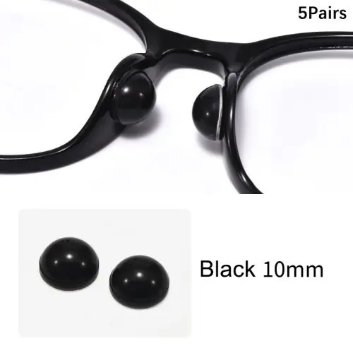 Image de Supports Nasaux Invisibles en Silicone - Anti-Pression pour Lunettes