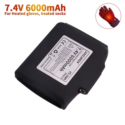 Image de Batterie 7.4V 6000mAh - Puissance Chauffante Pour Vêtements Électriques