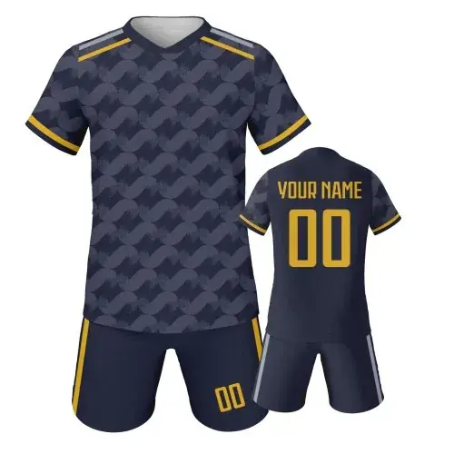 Image de Maillot de football enfant personnalisé avec nom et numéro