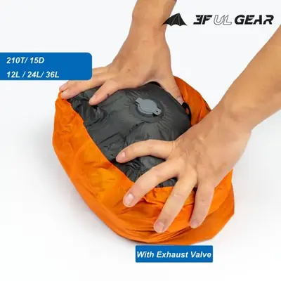 Image de Sac Étanche 12L-36L avec Valve d'Air - Idéal pour la Natation et le Camping