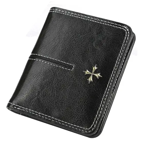 Image de Portefeuille Femme en Cuir PU - Élégant & Pratique