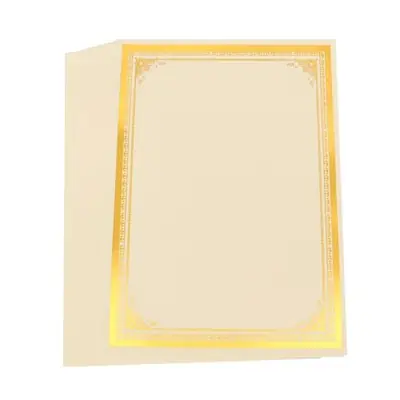 Image de Certificats de Récompense A4 - Feuille d'Or 250g